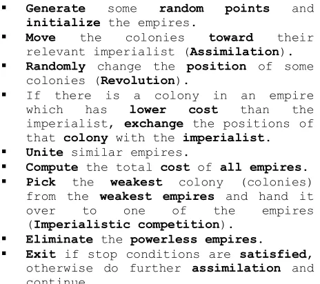 Figure 1. Imperialist and colonists 