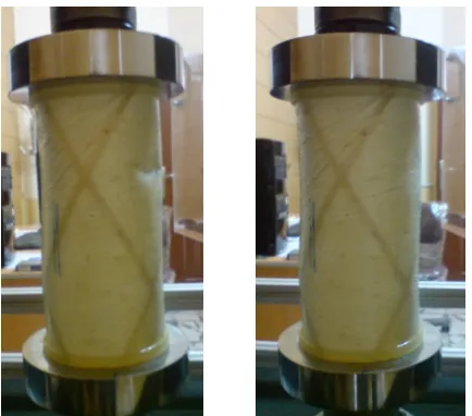 Figure 7c.  Local buckling and failure mode of a complete shell 