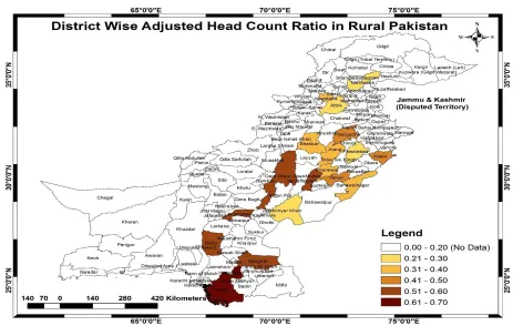 Table 4: Overall Poverty Estimates for Rural Pakistan Level 