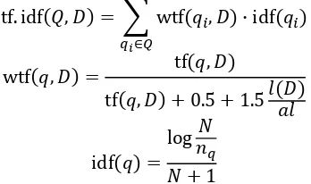 Table 2. Statistics of the AQUAINT corpus 