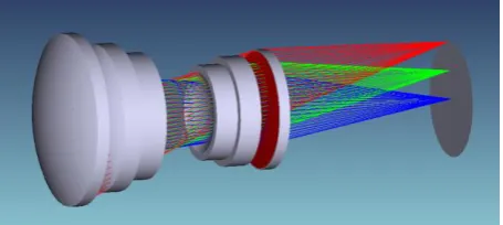 Fig. 5 The 3D schematic of the proposed optical array.