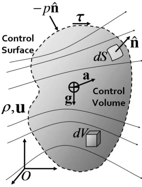 Figure 1Universal control volume for definition of terms