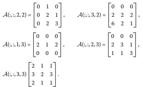 Figure 1 The singular value inclusion set ϒS(A) and the exact singular values.