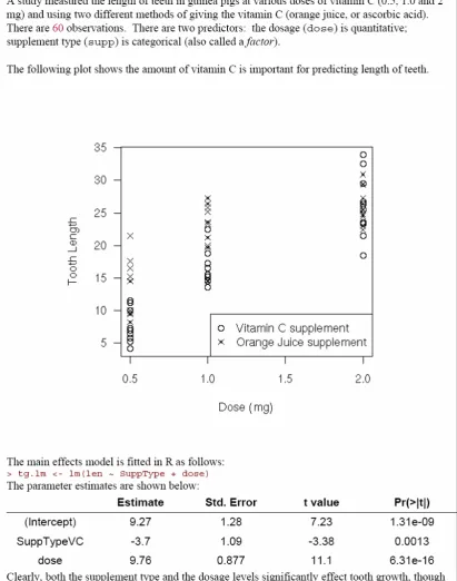 Figure 4: The same odf document as in Figure 1 after the instructions are evaluated.  This is the 