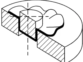 Figure 1.   Deep drawing process with cylindrical punch  