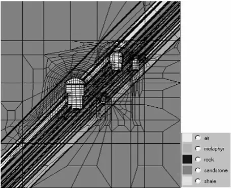 Figure 4. Constructed numerical model.  