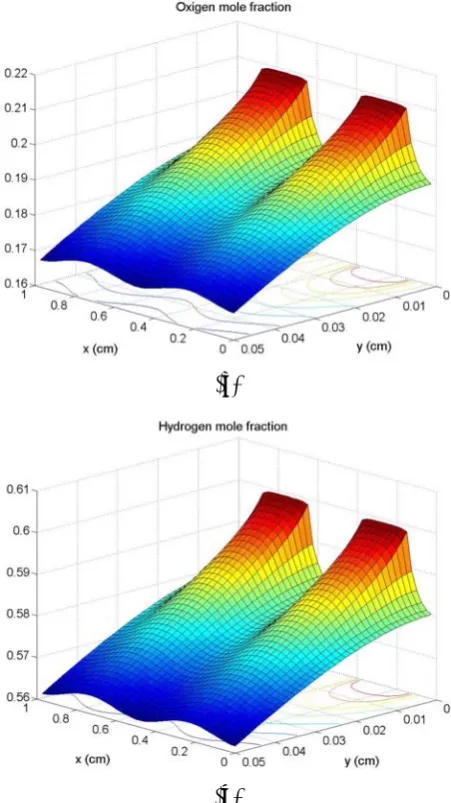 Figure 6. Polarization curve comparison between model and experimental results (Experimental data taken from Maggio et al.)
