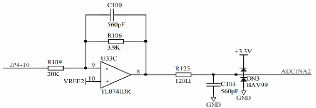 Figure 3. Phase current acquisition circuit. 