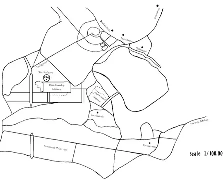 Figure 2. The map of site for collecting the samples (Sampling location*).
