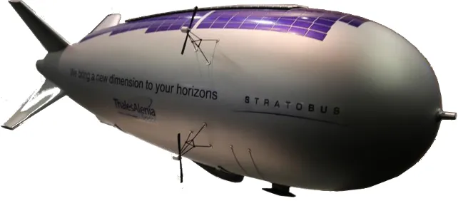 Figure 4. STRATOBUS stratospheric aerostat [23].  