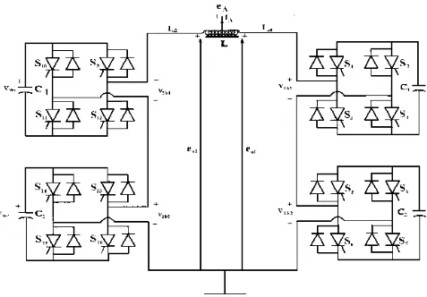 Figure 3. Proposed binary multilevel voltage source inverter (BMVSI) topolagy.