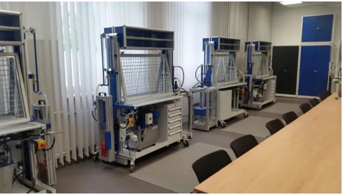 Figure 2. Bosch Rexroth DS4 training station hydraulic system [12].  