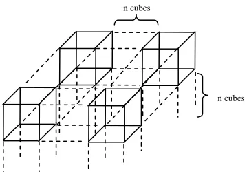 Fig. 1. General model consisting of cubic cells. 