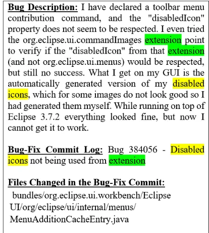 Figure 5.2: Bug Report #384056 from Eclipse UI.