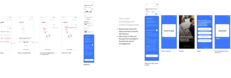 Figure 9: App interface 
