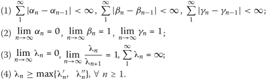 table nonexpansive mapping T for a type of variational problem based on the