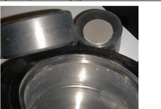 Figure 2.  Components after brushing – boric acid binder