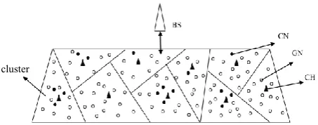Figure 1. A model of the distribution of a ridge terraces. 
