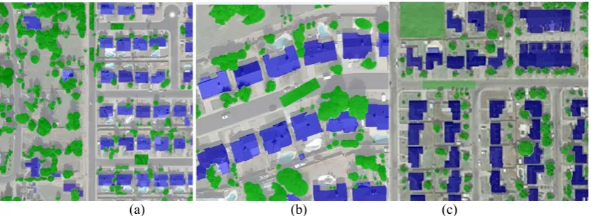 Figure 4. Three examples of the original labeled images for classifier training. 