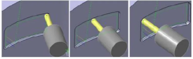 Figure 4. Tool path. 