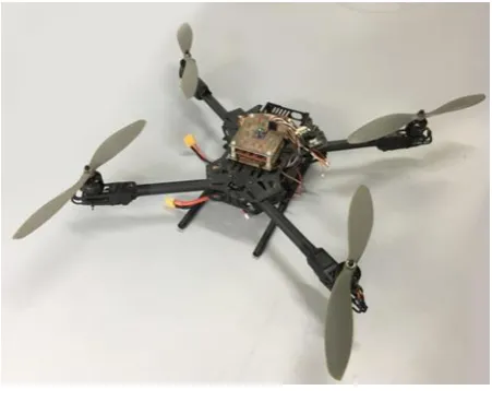 Figure 1. Quadrotor UAV. 