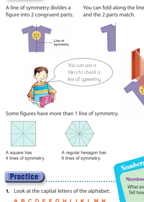 figure into 2 congruent parts.