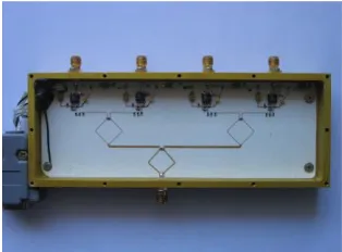 Figure 3. The 14 element active radar transmitter. 
