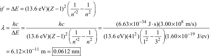 Fig. 28–20. The wavelength is determined from the energy. 
