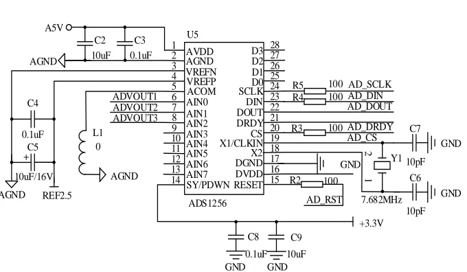 Figure 3. AD8275 peripheral circuit. 