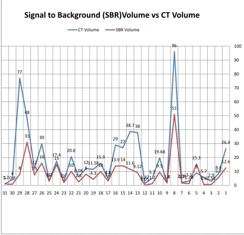 Figure 2. Comparison between CT Volume and SBR Volume. 