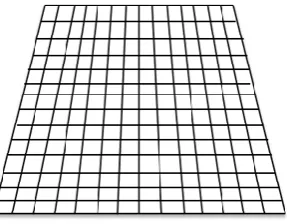 Figure 1. Board full of standard small squares. 