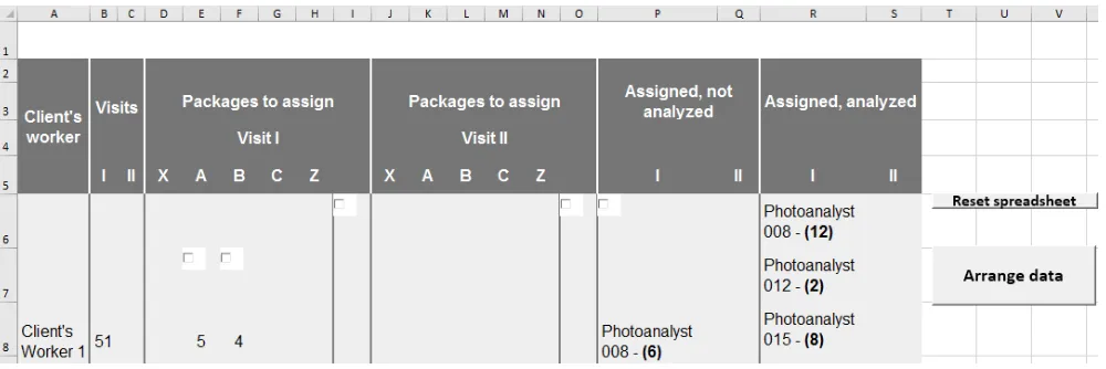 Figure 2. PESBAT: Step 1