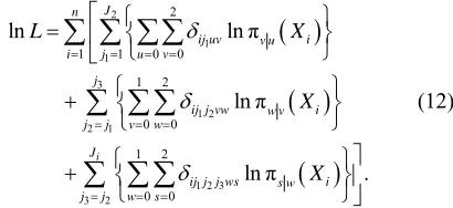 Table 1value of the outcome variable of third follow-up of case 