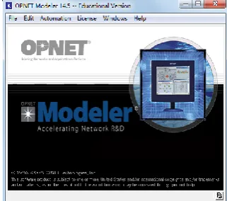 Figure 2. OPNET software interface.                      Figure 3. Radio model in OPNET