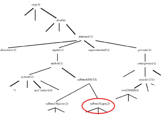 Figure 5 - Oracle DB MIB Hierarchy 