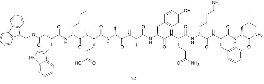 Figure 5: Structure of Breast cancer peptide 