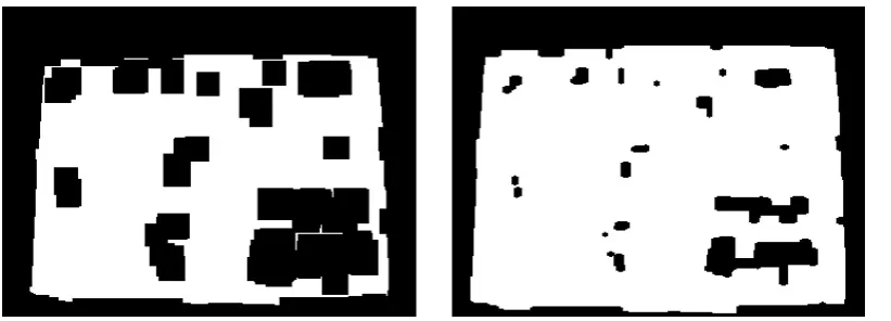 Figure 10. Single & Multiple structural element operation results on Fig.8. 
