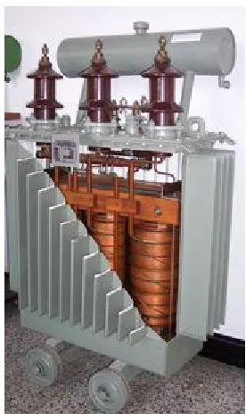 Figure 6 - Internal design of a power transformer  