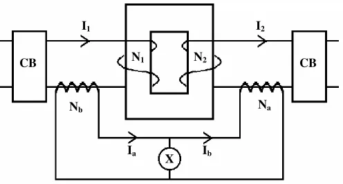 Figure 7 - Simplistic Differential Protection Schematic 