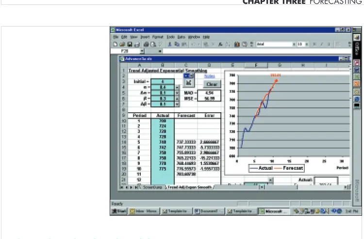 TABLE 3–3Using the Excel template for
