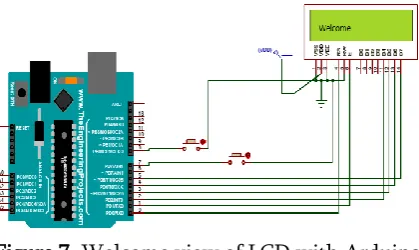 Figure 8. LCD interfacing view when NFC is successfully detected 