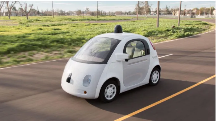 Figure 2. Google’s fully Self-Driving Car design introduced in May 2014 