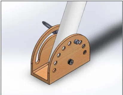 Figure 10: Preliminary Handle Locking design