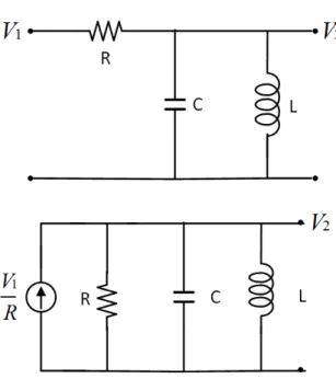 Figure 2.1: Passive RLC circuit