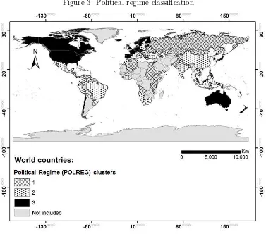 Figure 3: Political regime classiﬁcation