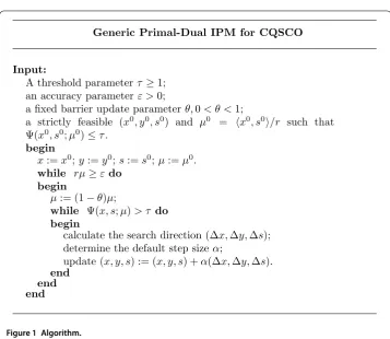 Figure 1 Algorithm.