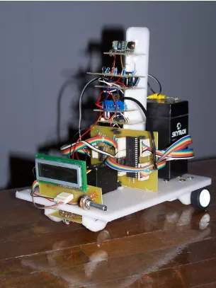 Figure 10. Assembled Robot with boards in situ 