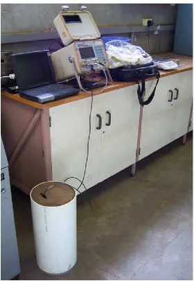 Figure 6.3 Measurement System including TRASE and Soil Testing Tube