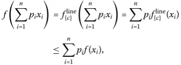 Figure 1 Function supported by the line.