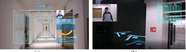 Figure 1. (a)User Management. (b) engine room positioning and inspection guidelines. 